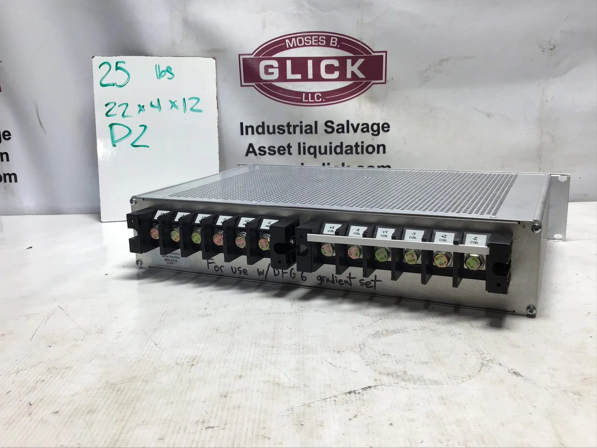 BFG 6 Gradient Serial Number BFG-6155 Agilent Module Stainless Steel