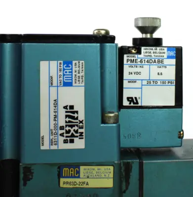USED MAC VALVES PR63D-22FA