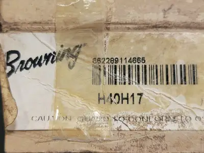 NEW BROWNING H40H17