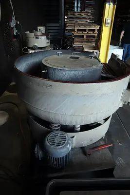 USED ROTO-FINISH 10 CUBIC FEET