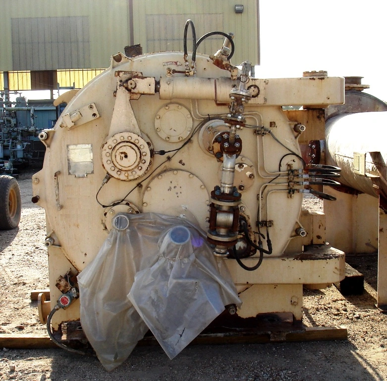 (2) Krauss-Maffei HZ 125 Si-300-960 peelers, 316L SS.