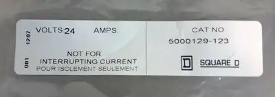 USED Square D 5000129-123
