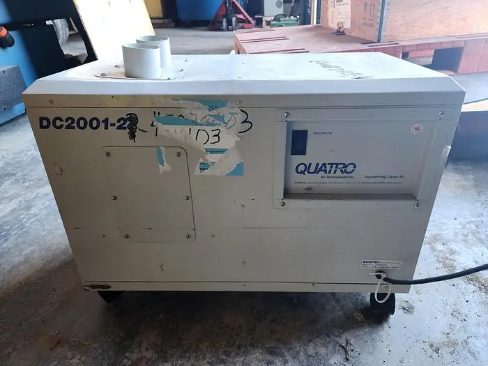 Used QUATRO AIR TECHNOLOGIES DC2001-2 Dust Collectors Wisconsin US | Lemke Machinery Sales #310555