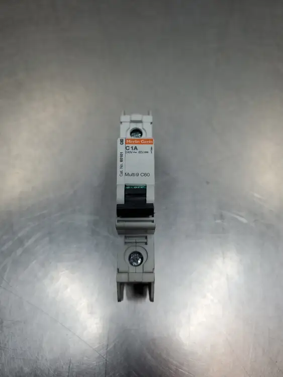 Used Merlin Gerin 60101 MULTI 9 C60 Circuit Breaker, 1A, 240VAC, 60VDC Circuit Breakers South Carolina US | Palmetto Automation #1150725