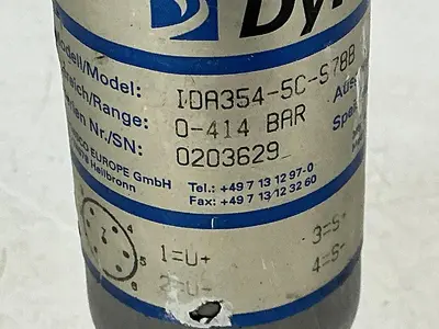 USED DYNISCO IDA354-5C-S78B