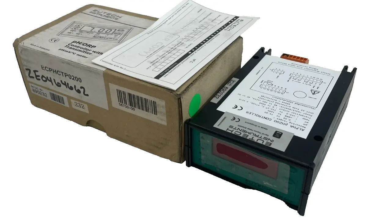 NEW EUTECH INSTRUMENTS ECPHCTP0200 ALPHA PH200 CONTROLLER