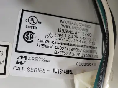 USED HAMMOND PJ16148RL