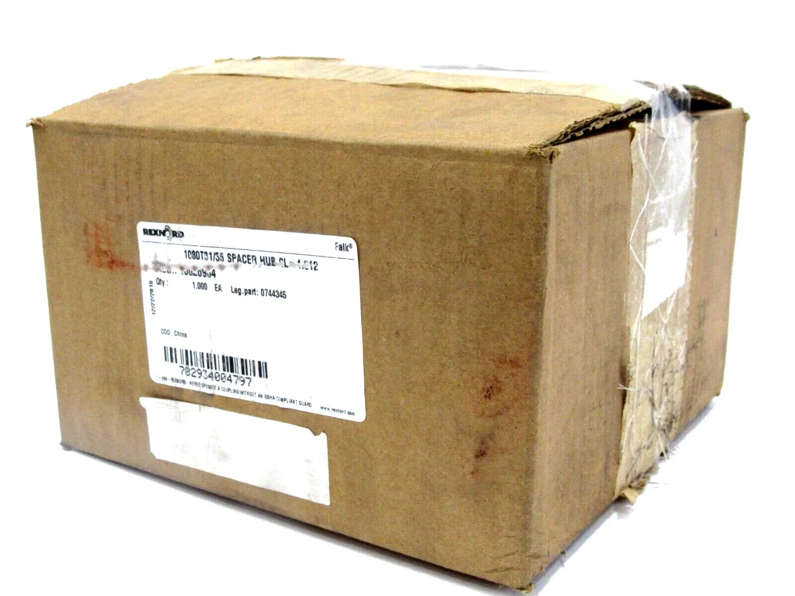 NEW REXNORD 0744345 SPACER HUB 1080T31/35