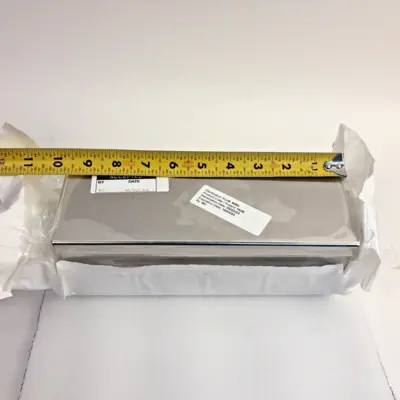 Stainless Steel Sterilizer Freezer Box 9.75" x 4" x 3" with Test Tube Insert