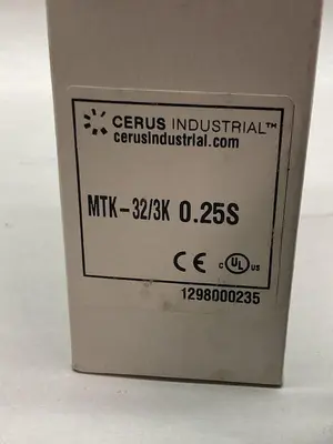 New | in-Stock CERUS MTK-32/3K 0.25S Miscellaneous Equipment (Electrical & Power) | Surplus Asset Holdings #1200458