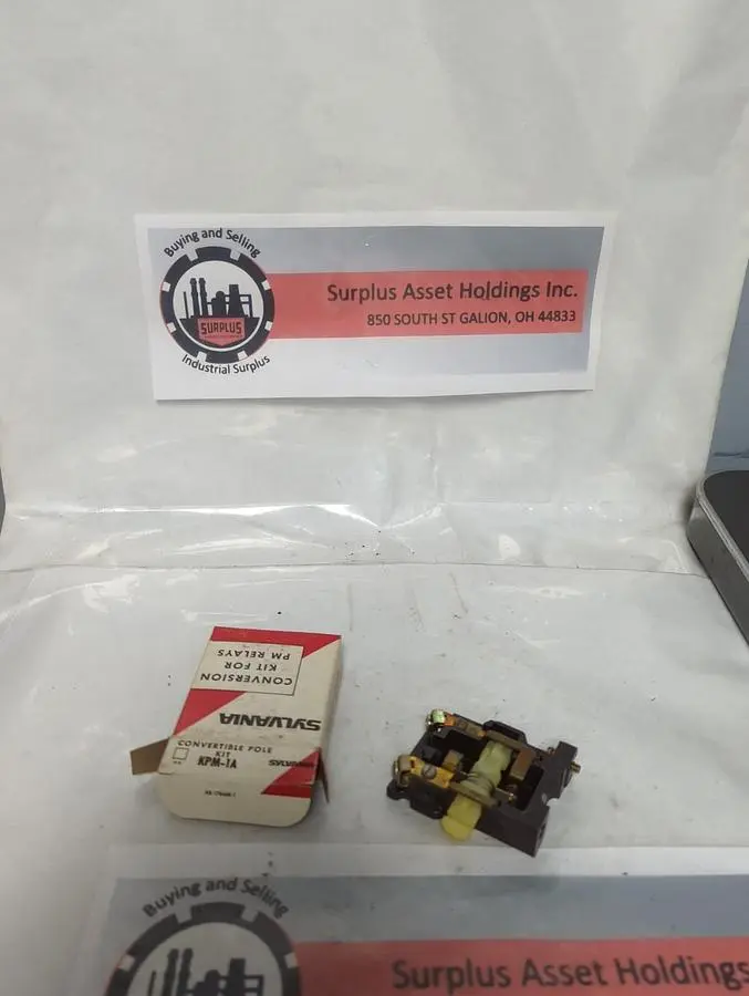 New | in-Stock SYLVANIA KPM-1A Relays & Switches Ohio US | Surplus Asset Holdings #1365685