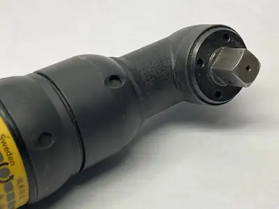 USED ATLAS COPCO PNEUMATIC DRIVER W/ 4220437507 TOOL CABLE ASSEMBLY