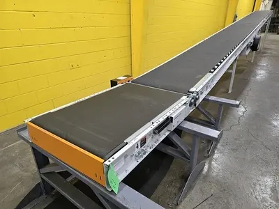 Used 2023 INTELLIGRATED ROLLER BED INCLINE  DECLINE BELT CONVEYOR Belt Conveyors Wisconsin US | Packer City Sales #1297804