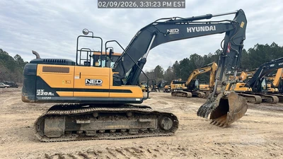 Used 2024 HYUNDAI HX220AL Crawler Excavators North Carolina US | National Equipment Dealers #1422289