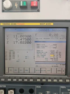 USED 2005 YCM XV-1020A
