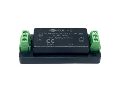 Used CUI Inc. PQAE50-D24-S12-DIN DIN Rail Power Supplies Michigan US | Maverick Industrial Sales #1392325