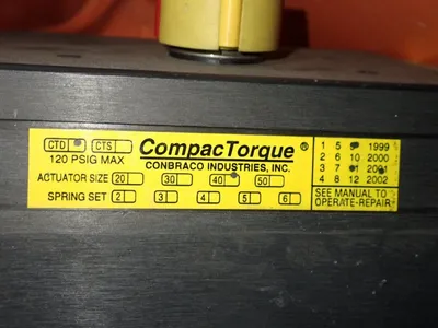Compactorque Actuator Valves