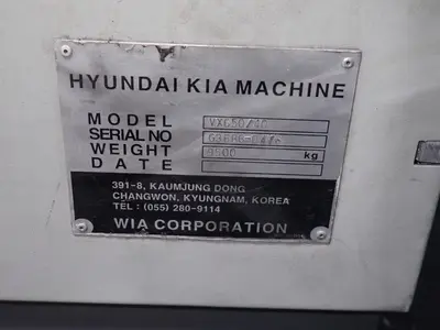 USED HYUNDAI WAI CORPORATION VX650/40