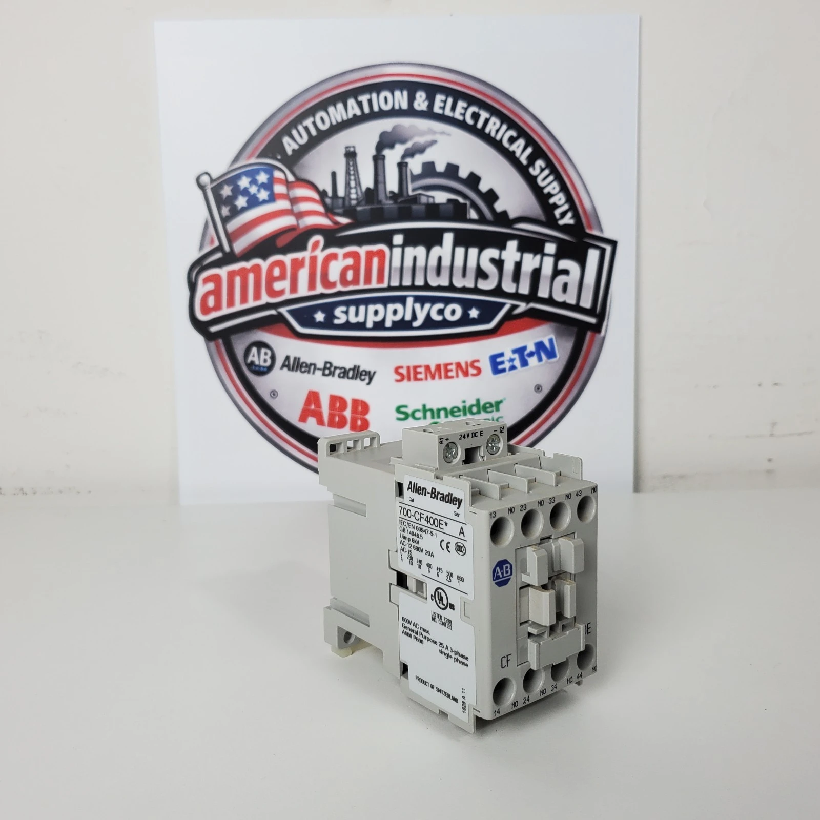 Used Allen-Bradley 700-CF400E PLC Contactors California US | American Industrial Supply Co. #1377153