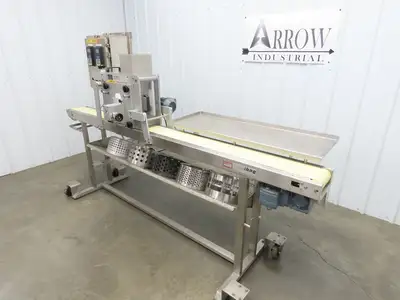 Reisdorf RST 100 Rotary Template Depositor Cookie Dough Cutter Extruder Conveyor