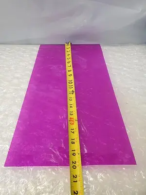 ARTUS PLASTIC SHEET PURPLE 10X20X.0015