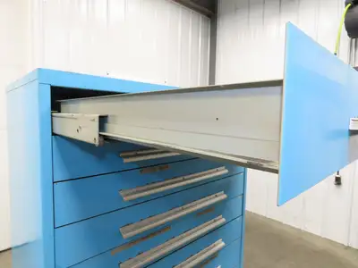 Nu-Era Modular Tool Storage Cabinet 9 Drawer 45x28x61" Stanley Vidmar Lista
