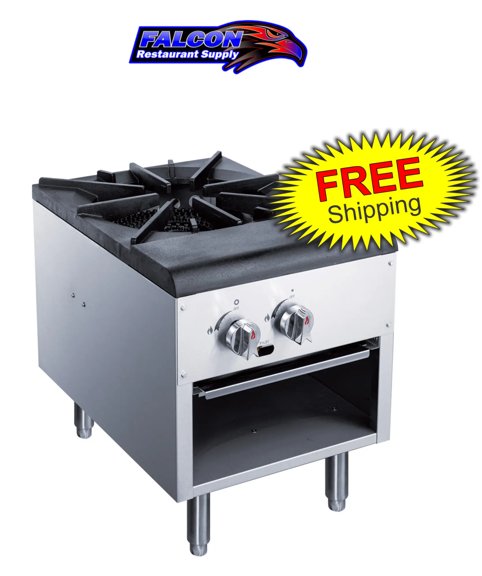 New | in-Stock Dukers New Dukers DCSPA1 Stock Pot Range Commercial Ranges Illinois US | Falcon Restaurant Supply #1376333