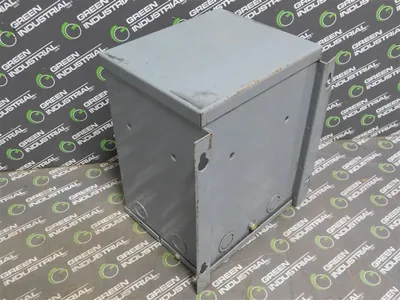 2Kva Square D 2S1F Transformer 240/480 PRI  120/240 Sec 1Ph 60Hz 180°C Ins Used