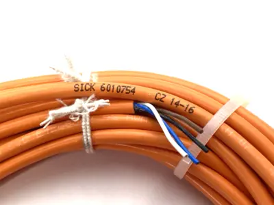 New | in-Stock SICK Single Ended Sensor Cable M8 4-Pin Female Straight Misc Electrical & Power Parts Michigan US | Maverick Industrial Sales #1397920