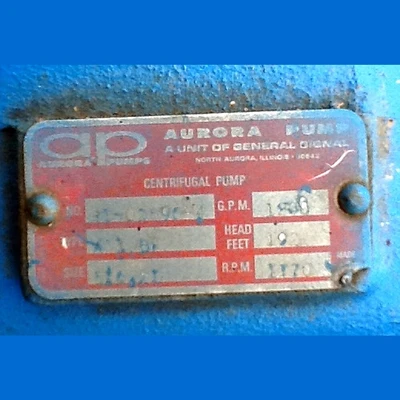 Aurora 411 BF Horizontal Split Case Pump