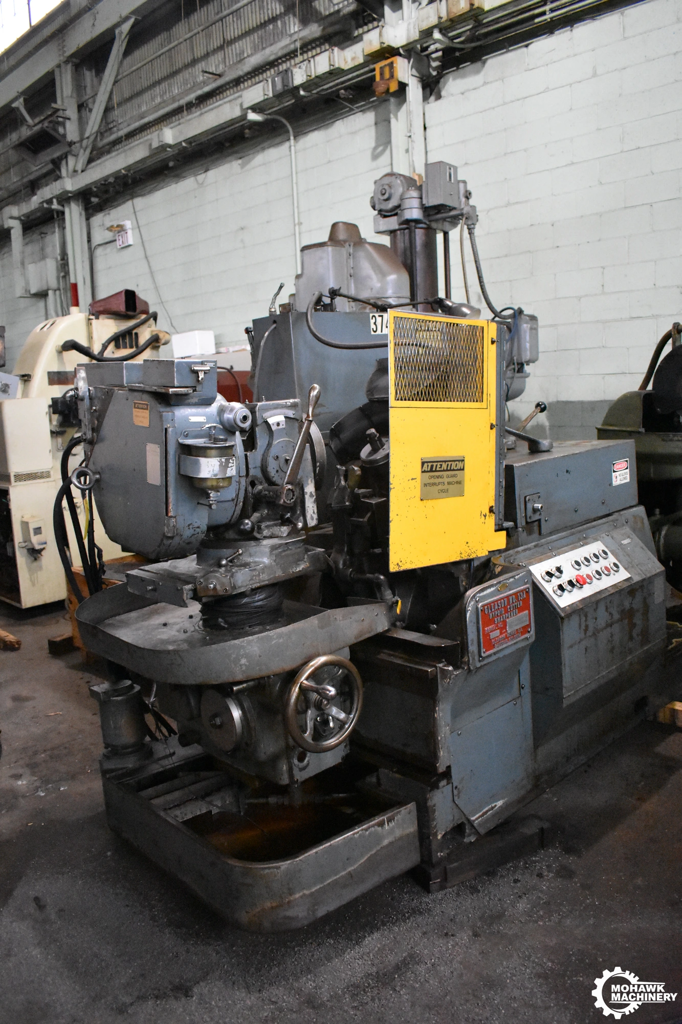 21" GLEASON "13A" UNIVERSAL "HYPOID" SPIRAL BEVEL GEAR CUTTER SHARPENER