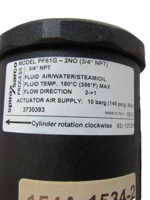 NEW SPIRAX SARCO PF61G-2N0 ACTUATED VALVE PF61G2N0