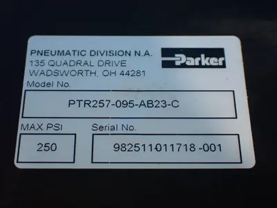 USED PARKER PTR257095AB23C