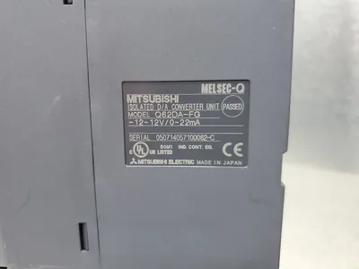 Used Mitsubishi Q62DA-FG Input / Output Modules South Carolina US | Palmetto Automation #1159069