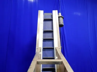 E-pack Machinery  100" X 10" Incline Conveyor Belt