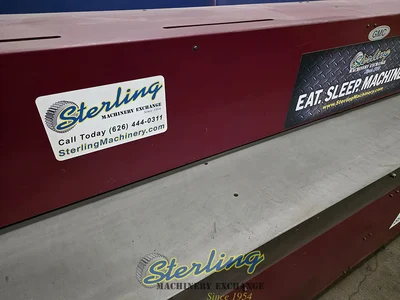 Used GMC HS-1010MD Power Squaring Shears (Gauge) California US | Sterling Machinery Exchange #1467184
