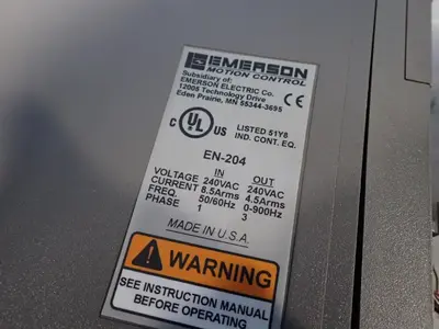 Used EMERSON EN20400000 Servo Drives Ohio US | HGR 24 #878560