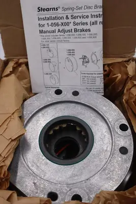 STEARNS 1056012I0BQF BRAKE ASSY-STD NEW  W/O GEAR  REV-B NEW IN BOX STOCK G4A