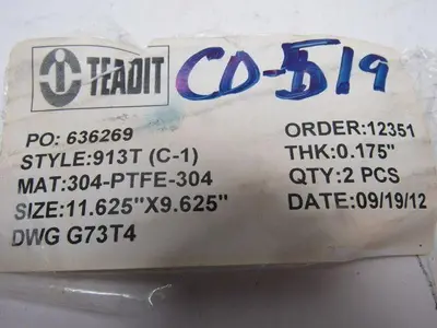 New | in-Stock TEADIT _UNKNOWN_ Seals & Gaskets | Arrow Industrial #638569
