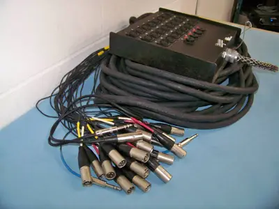 Rapco XLR & 1/4" Pro Audio Connection Box / Snake
