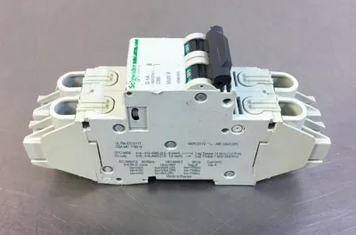 SCHNEIDER ELECTRIC MGN61345 D 1A C60 Multi 9 Breaker 2 Pole 480Y/277V 4D