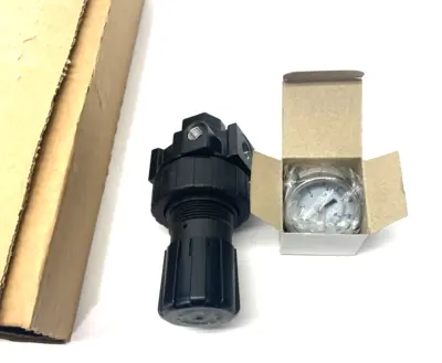 New | in-Stock Parker Prep-Air II FRL Regulator, Standard, 1/4" Ports Air Pressure Regulators Michigan US | Maverick Industrial Sales #1389836