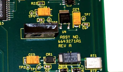 USED BAILEY CONTROLS 664327A1A SYMPHONY COMMUNICATIONS BOARD P-HC-DOC-00001000 REV. A