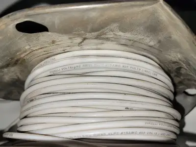 600V  RW90 XLPE Cable (-40*C), 10 AWG, 1 Conductor