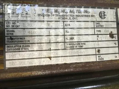 USED REX MANUFACTURING B5HX