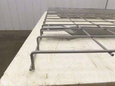 New Pallet Rack Wire Deck 48x58" Waterfall 4 Flared Channel Racking 3000lb Mesh