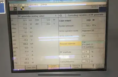 USED 2001 TRUMPF TRUMATIC L2530
