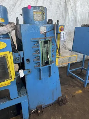 196 TON X 18” WIDTH X 1” FRANKLIN MODEL #B5196-20 AUTOMATIC HYDRAULIC SHEAR & PUNCH MACHINE: STOCK #23392