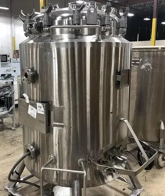 Reactor, 106 Gallon (400 Liters), 316L Stainless Steel, Jacketed, 50 PSI Internal - #S745276
