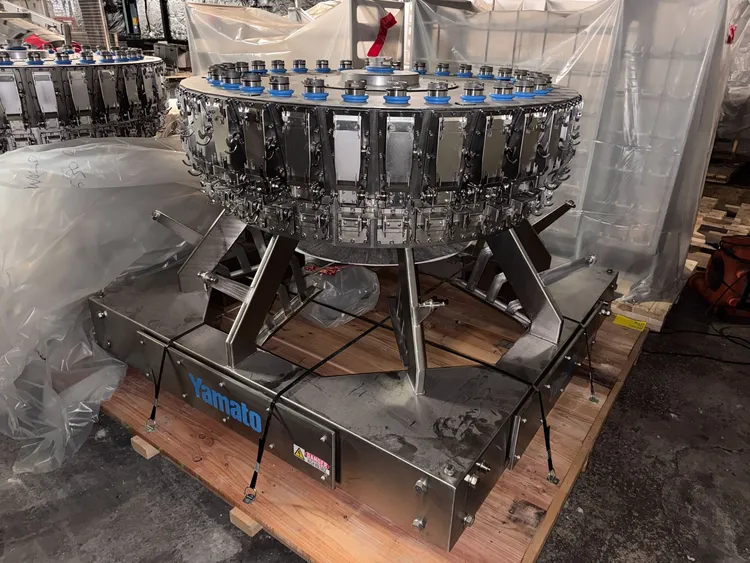 Used YAMATO ADW-0-0132M Net Weigh Filler Scale Vertical Form & Fill Illinois US | M&M Equipment Corp. #1393686